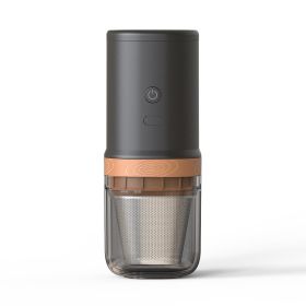 Electric Burr Coffee Grinder 25 Gears Adjustable 24W Portable USB Rechargeable Burr Mill Coffee Bean Grinder with Stainless Steel Core Cleaning Brush