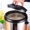 SOGA 6X 12L Portable Insulated Cold/Heat Coffee Tea Beer Barrel Brew Pot With Dispenser