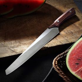 Kitchen Large Watermelon Utility Cutting Knife (Color: White)