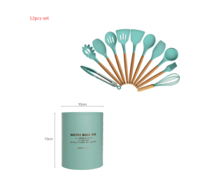 Spoon and Shovel Kit Utensils (Option: Mint Green Set)