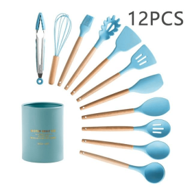 Spoon and Shovel Kit Utensils (Option: Blue Set)