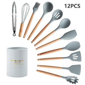 Spoon and Shovel Kit Utensils (Option: Grey Set)