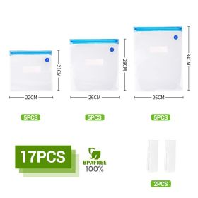 Vacuum composite packaging bag (Option: Blue-35 piece set)