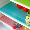 4 /8/12Pcs Refrigerator Liners; Washable Mats Covers Pads; Home Kitchen Gadgets Accessories Organization For Top Freezer Glass Shelf Wire Shelving Cup